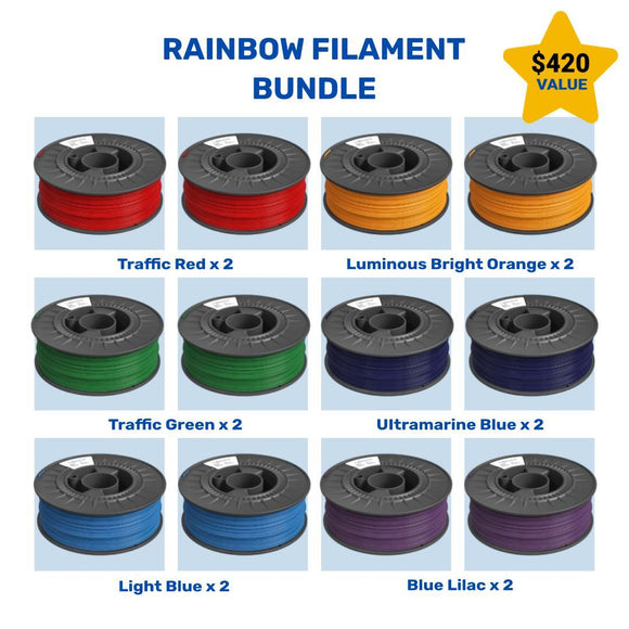 Rainbow Filament Bundle