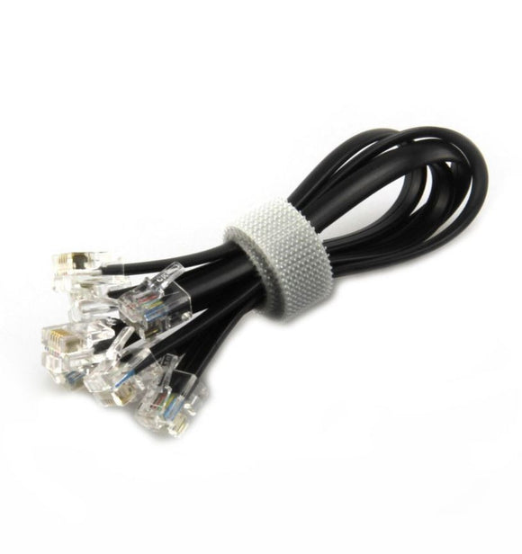 6P6C RJ25 cable-20cm (4-Pack)